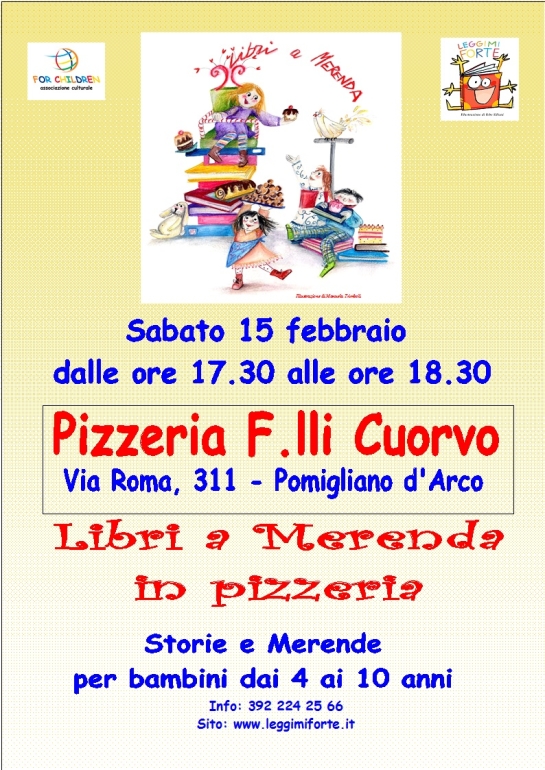 LIBRI IN PIZZERIA